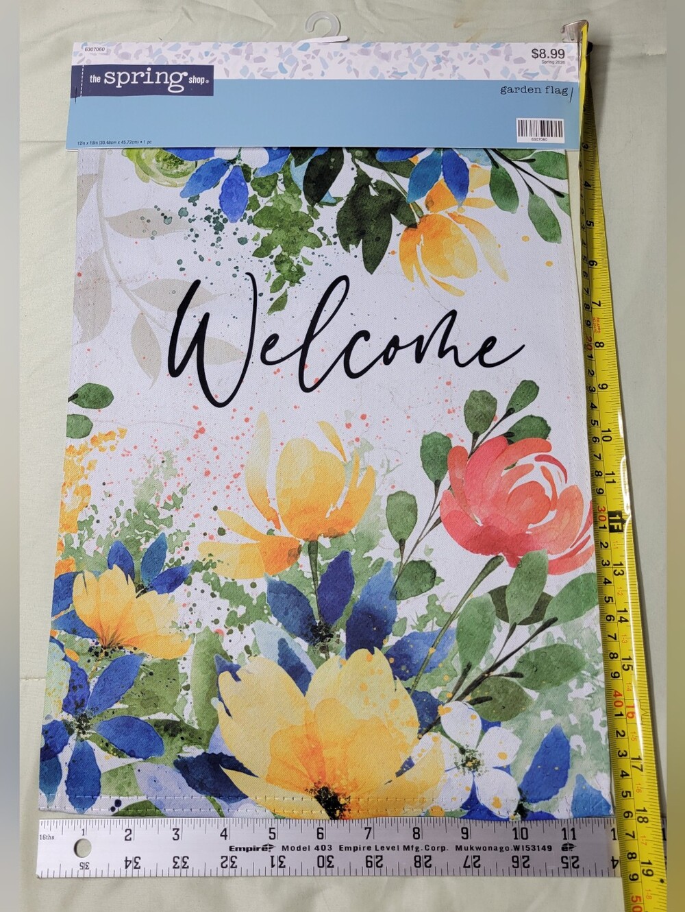 Welcome Garden Flag